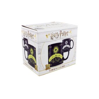 Harry Potter Tasse Lumos (brillent dans le noir) noir