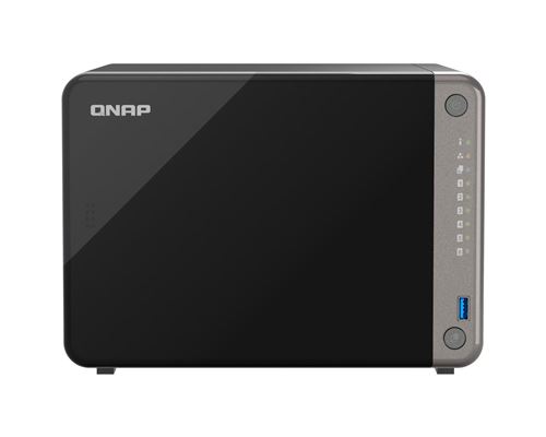 QNAP TS-AI642-8G Serveur de stockage NAS Tour Ethernet Noir Cortex-A76 - Image 2