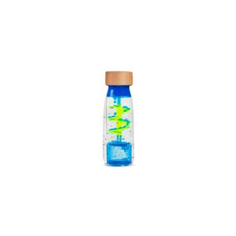Bouteille sensorielle bleu spirale - 1