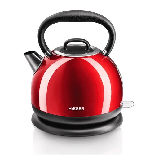 Non Communiqué Rouge Bouilloire Électrique Haeger Red Cherry - Capacité Litres, Puissance 2200W Taille 1.7