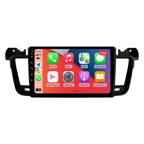 Autoradio CarPlay Multimédia RoverOne Android 2Go RAM 32Go ROM pour Peugeot 508 2011 - 2018