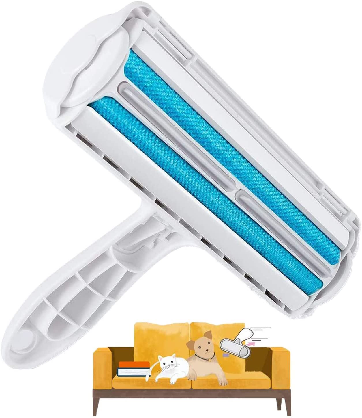 Brosse vêtement,Brosse Anti Poils Animaux Chat Chien,Peigne Anti