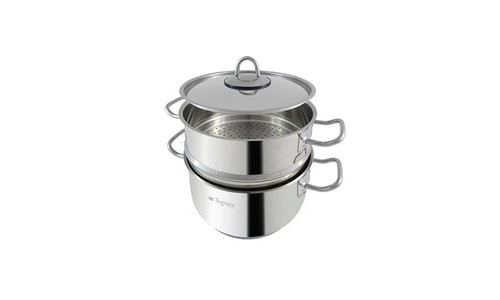 Tognana Cuiseur Vapeur 3 Pièces - Inox - Image 3