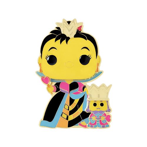Non Communiqué Figurine Alice Au Pays Des Merveilles - Pin Pin's Pop! Émaillé Queen And King 10 Cm