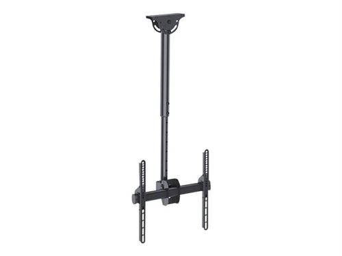TECHly ICA--CPLB 944S - Haakje - full-motion - voor LCD-TV - staal - zwart - schermgrootte: 32-55 - te bevestigen aan het plafond