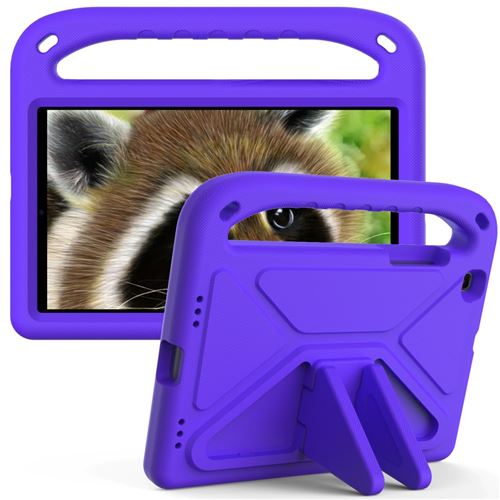 GENERIQUE - Coque de protection avec béquille - Samsung Galaxy Tab A 8.0 2019 - Violet - Image 3