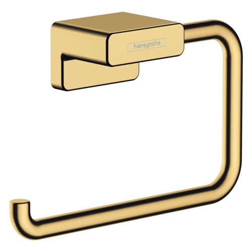 Non Communiqué Hansgrohe Porte-Papier Wc Aspect Doré Poli Addstoris