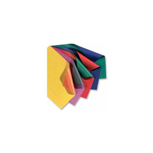 folia Papier cadeau 'Bicolor' sur rouleau, bleu / rouge pur