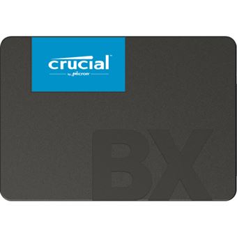 Disque SSD Interne Crucial BX500 CT500BX500SSD1 500 Go Noir