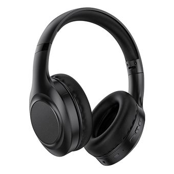 BIGBEN FeelMusic - Écouteurs avec micro - circum-aural - Bluetooth - sans fil, filaire - jack 3,5mm - isolation acoustique - noir - 1