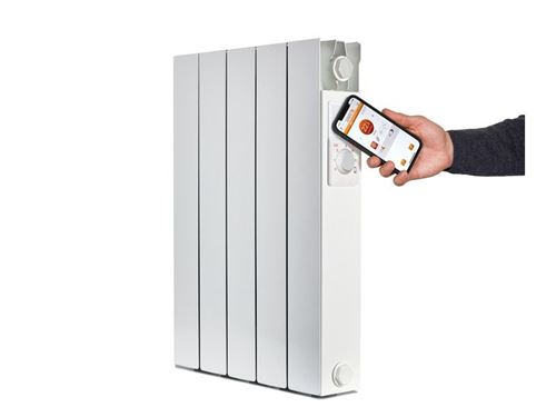 GENERIQUE - Radiateur électrique connecté à inertie sèche Eden - 1000 W - Blanc - Image 3