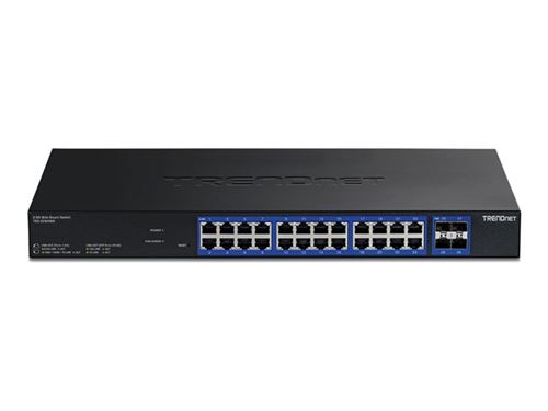 Trendnet Teg-3284Ws - Version V1.0r - Commutateur - Web Multi-Gigabit - Intelligent - 24 X 10/100/1000/2.5G + 4 X 10 Gigabit Sfp+ - Montable Sur Rack - Image 3