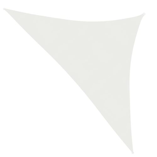 VidaXL - Voile solaire, One Size, Blanc