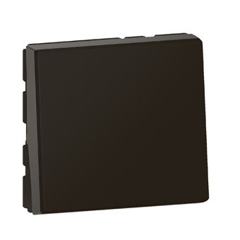Legrand - Interrupteur va et vient Easy-Led 10A 2 modules à composer - Mosaic - noir - 1