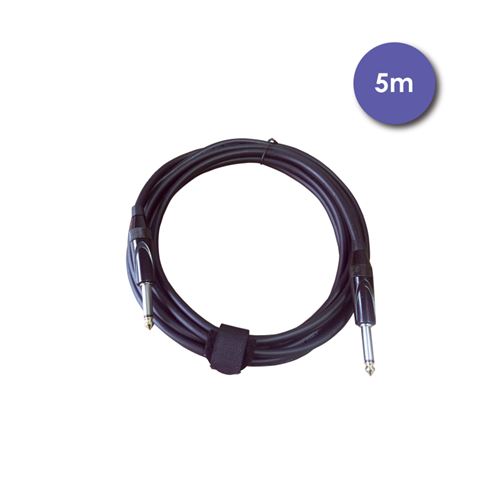 Power Studio Audiocab 4029 - Câble 5m - JACK MONO Mâle - JACK MONO Mâle
