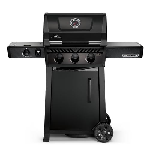 Barbecue &agrave; gaz Freestyle 365 + R&eacute;chaud lat&eacute;ral - Noir