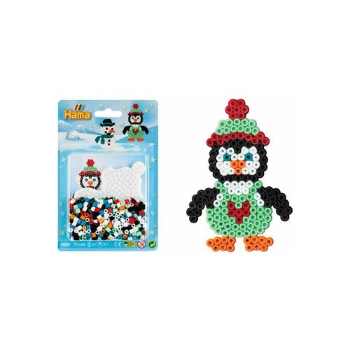 HAMA Perles à repasser midi 'Pingouin', sous blister