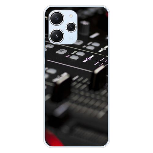 Coque en silicone imprimée compatible Xiaomi Redmi 12 4G Redmi 12 5G Dj Mixer