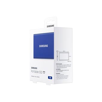 Samsung Portable SSD T7 1To Bleu 