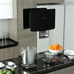 vidaXL Hotte Suspendue à LCD Tactile Hotte de Cuisine Eclairage LED Hotte Aspirante Filtre à Graisse Maison Intérieur Verre 51023
