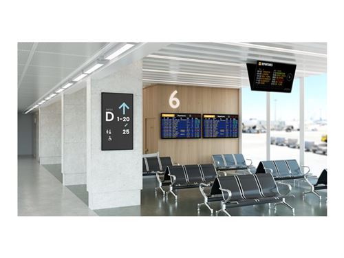Sony Bravia Professional Displays FW-65BZ40P - Classe de diagonale 65" BZ40P Series écran LCD rétro-éclairé par LED - signalisation numérique - Android - 4K UHD (2160p) 3840 x 2160 - HDR - DEL de façade