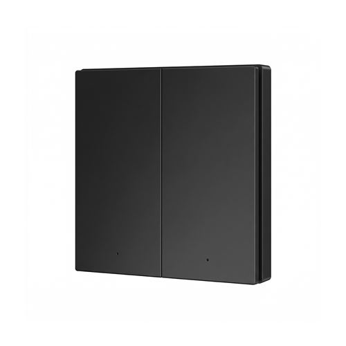 Non Communiqué Gris Anthracite Interrupteur Double Bouton Sans Fil H1 Zigbee Domotique Aqara