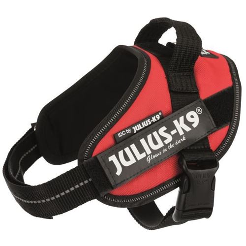 JULIUS-K9 IDC® Power Harness - Red - Size S: Chest circumference 49 - 67 cm