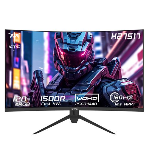 KTC H27S17 Moniteur de jeu incurvé 27 pouces 2560x1440 QHD 165Hz - Image 5