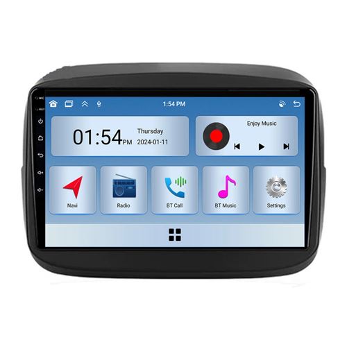 Autoradio RoverOne® Bluetooth CarPlay 2 Din 6Go RAM 128Go ROM pour Fiat Mobi 2016-2022