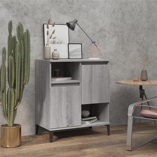 Vidaxl Gris Buffet Sonoma 60X35x70 Cm - Image 3
