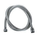 Fle ible de douche  ROUSSEAU  Écrous métal  Sertis de sécurité  Longueur 2 m    chromé sim