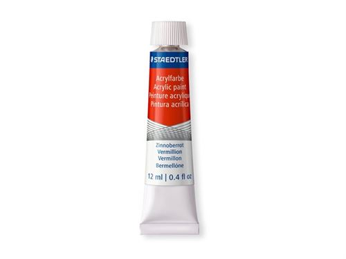 STAEDTLER 8500 - Ensemble de peinture - 24 parties - peinture acrylique - 24 couleurs - couleurs brillantes assorties - 12 ml