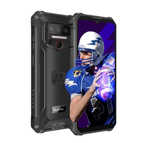 OUKITEL WP23 PRO Robuste Smartphone Noir - 128Go 6.52 10600mAh Android 13 Téléphones mobile