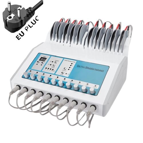 Meilleurs prix pour Stimulateur Musculaire Électrique, Technologie de Microcourant, Massager Corporel, Prise EU (220V-240V)