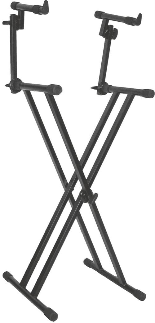 Quiklok T22 Stand Clavier X Double Avec Deux Niveaux - Image 3