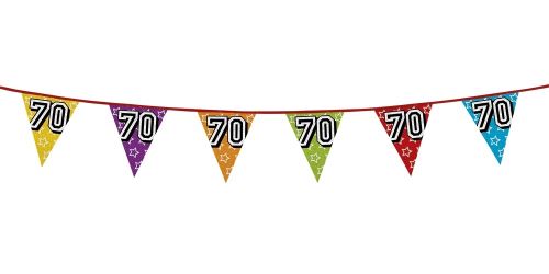 Boland Ligne drapeau holographique 70 ans 8 mètres