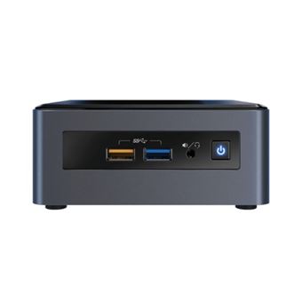 Intel Next Unit of Computing Kit NUC8I5BEH - Mini-PC - Core i5 8259U / 2.3 GHz - RAM 4 GB - HDD 1 TB - Iris Plus Graphics 655 - GigE - WLAN: 802.11a/b/g/n/ac, Bluetooth 5.0 - Win 10 Home 64 bits - monitor: geen