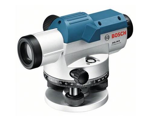 Bosch Professional Gol 26 D Niveau Optique Portée (Max.): 100 M Grossissement Optique (Max.): 26 X
