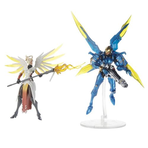 Figurine Collectible Action Figure - Overwatch Ultimate - Mercy et Pharah - Twin Pack
