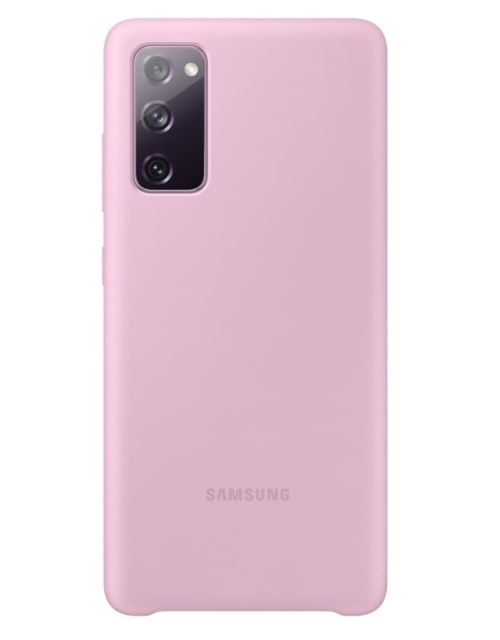 Samsung Silicone Cover EF-PG780 - Achterzijde behuizing voor mobiele telefoon - silicone - lavendel - voor Galaxy S20 FE, S20 FE 5G
