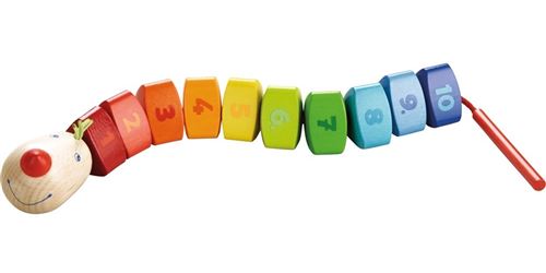 Haba planche à bâtir en bois Figures dragon 11-pièces multicolore