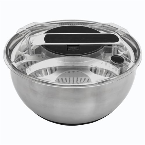 Paris Prix Argent Secret De Gourmet - Essoreuse À Salade En Inox - 3,5 L - Inox