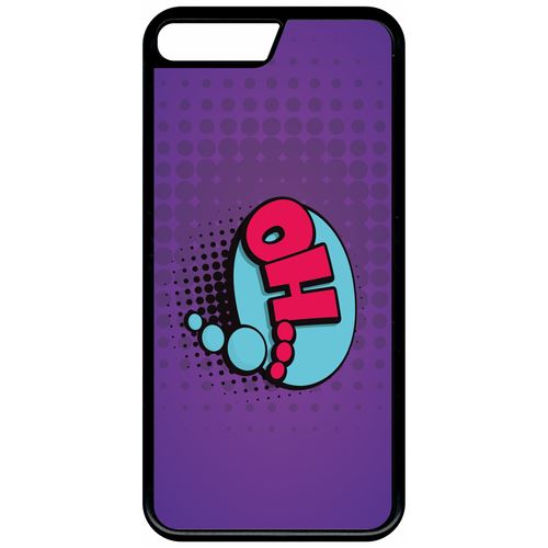 Coque Apple Iphone 7+ Plus Oh Fond Mauve