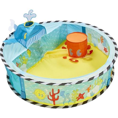 Worlds Apart Piscine à boules escamotable Ocean 80x80x20cm Multicolore