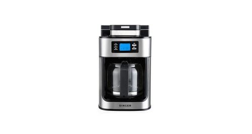 Singer - cafetiere programmable avec broyeur a café intégré 293200