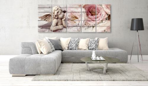 Tableau - Contemplation (5 Parts) Narrow .Taille : 200x80