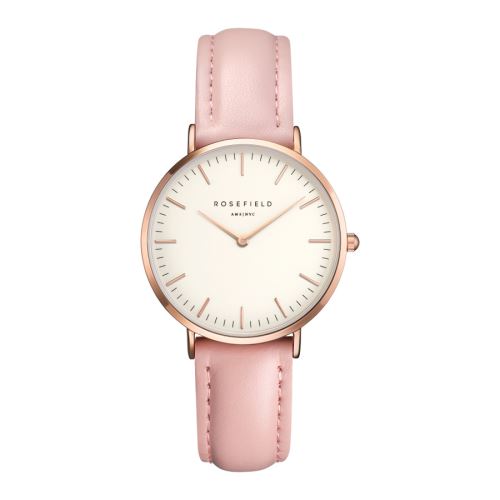 Rosefield The Tribeca The Tribeca White Pink Rose Gold montre TWPR-T58