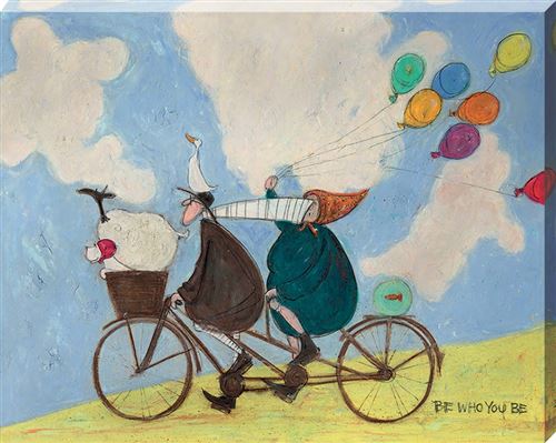 Sam Toft imprimée Be Who You Be Canvas 40 x 50 cm