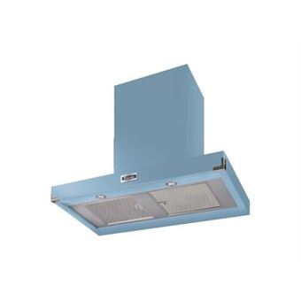 Falcon Contemporaine FHDCT1090CAN - Hotte - hotte décorative - largeur : 109 cm - profondeur : 55 cm - evacuation & recyclage - bleu chinois