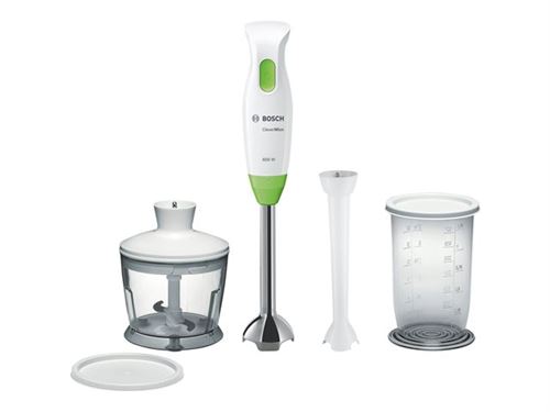 Bosch CleverMixx MSM2623G - Handblender - 600 W - white/vivid green